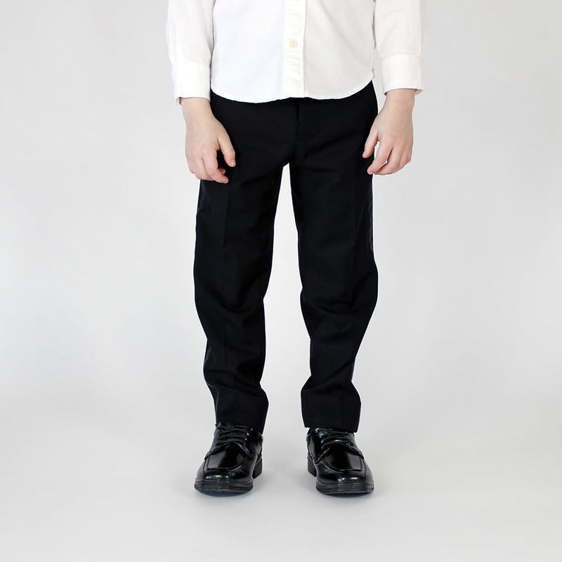 Deer Stags Sharp Boys' Oxford, Black, 6 Big Kid Wide - Image 2